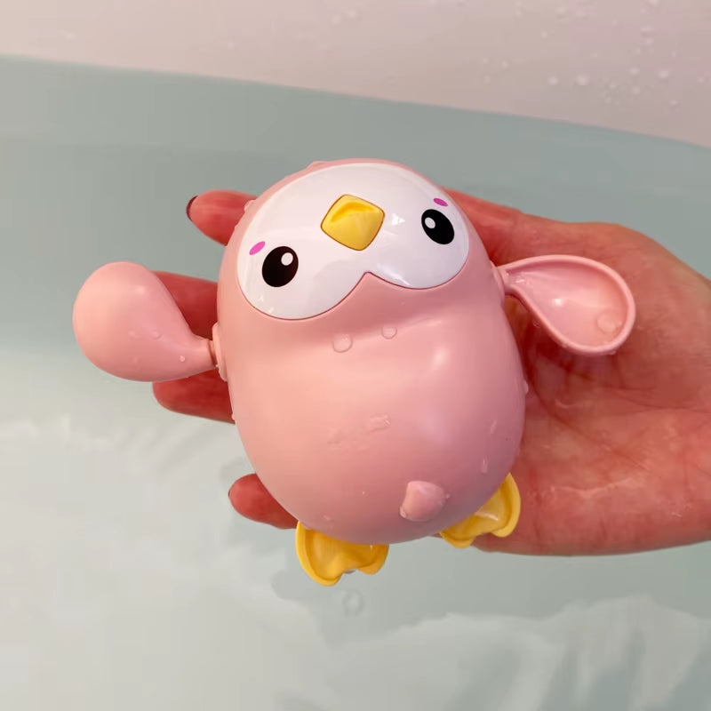 Baby Bath Toys Bathing Cute Swimming Turtle Whale Pool Beach Classic Chain Clockwork Water Toy for Kids Water Playing Toys