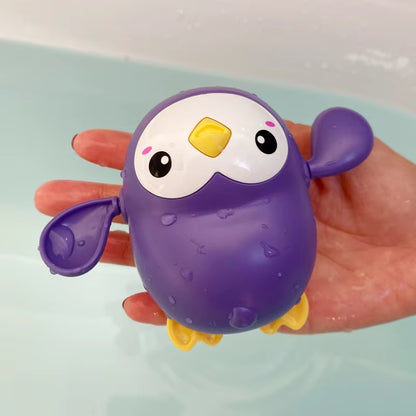 Baby Bath Toys Bathing Cute Swimming Turtle Whale Pool Beach Classic Chain Clockwork Water Toy for Kids Water Playing Toys
