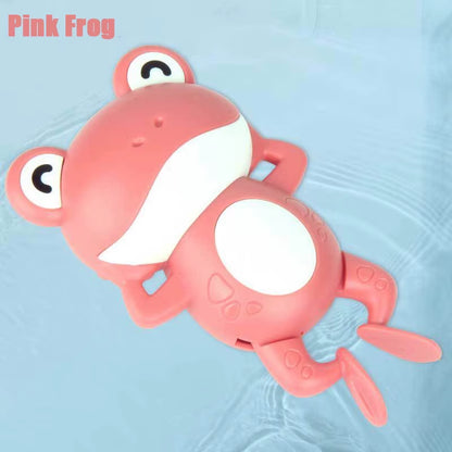 Baby Bath Toys Bathing Cute Swimming Turtle Whale Pool Beach Classic Chain Clockwork Water Toy for Kids Water Playing Toys