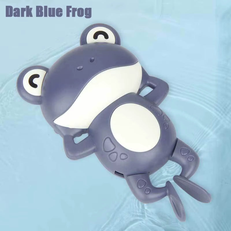 Baby Bath Toys Bathing Cute Swimming Turtle Whale Pool Beach Classic Chain Clockwork Water Toy for Kids Water Playing Toys